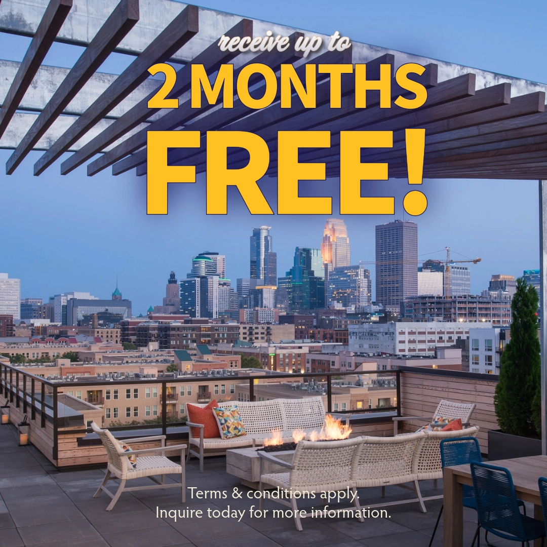 up to 2 months free rent! Terms and conditions apply. Inquire today for details!